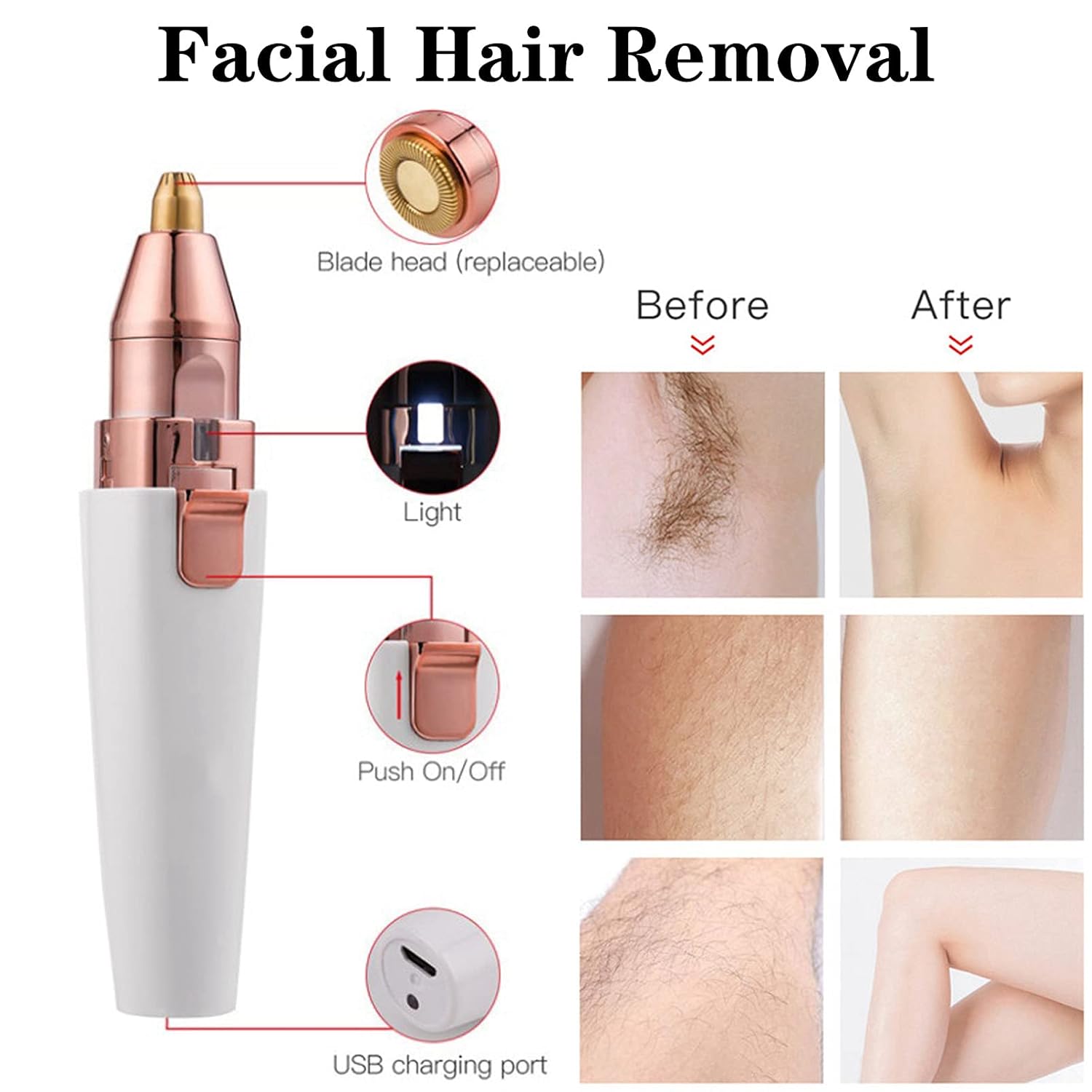 Painless Eyebrow Trimmer