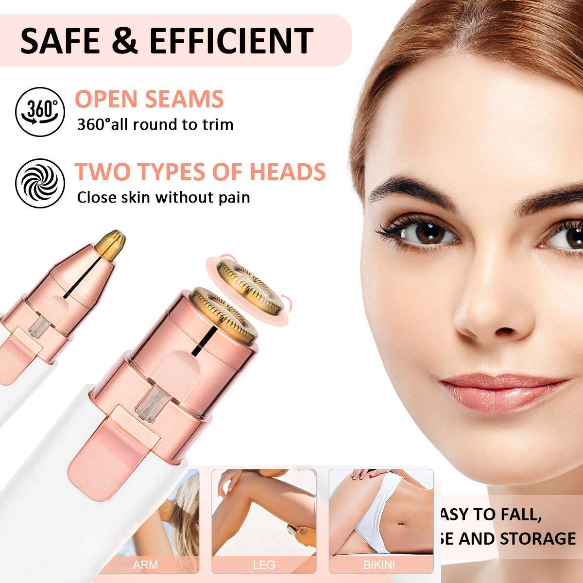 Painless Eyebrow Trimmer