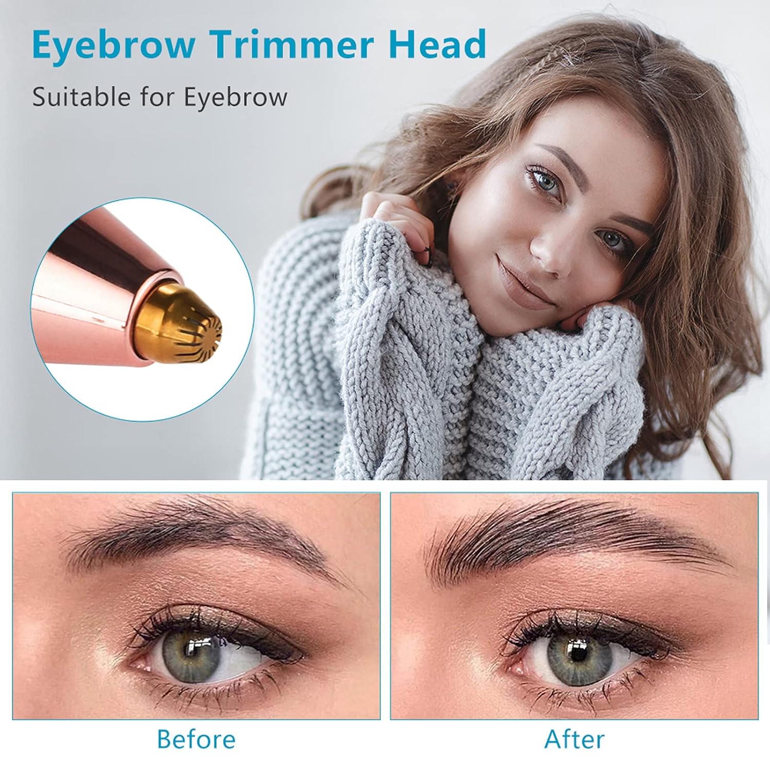 Painless Eyebrow Trimmer