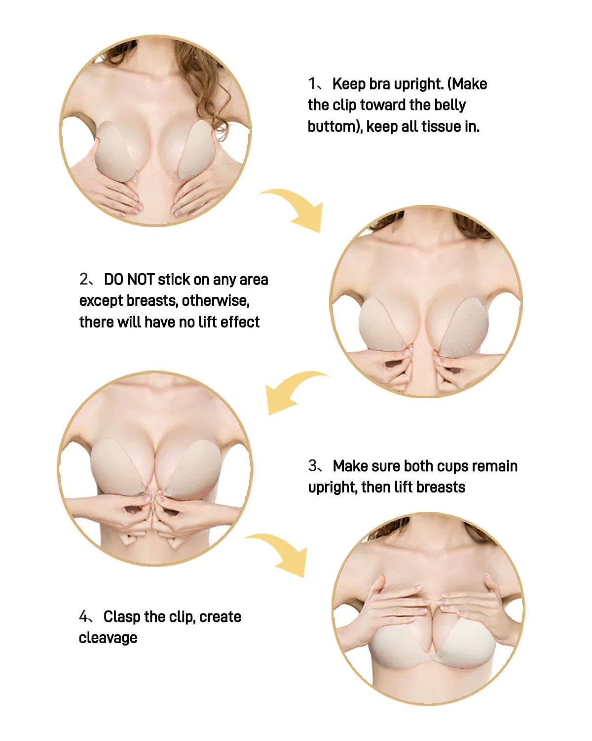 Invisible Sticky Bra (Pack of 2)